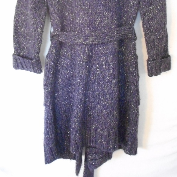 Jones New York Belted Cardigan Sweater Jacket Sz S - Picture 6 of 6